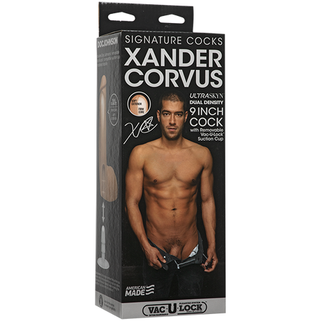 Xander Corvus Signature Pornstar Dildo - 9 Inch Ultraskyn - Dildos Intimates Adult Boutique
