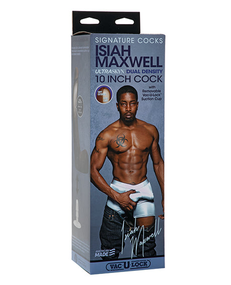 Isiah Maxwell 10 in Ultraskyn Signature Cocks Pornstar Dildo | Dildos Intimates Adult Boutique