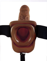 Brown Hollow Strap On for Men: Fetish Fantasy 9 Hollow Strap-On  Intimates Adult Boutique