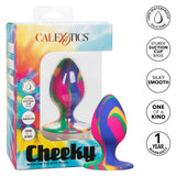 Cheeky Medium Tie Dye Anal Plug  Intimates Adult Boutique