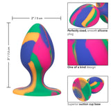 Cheeky Medium Tie Dye Anal Plug  Intimates Adult Boutique