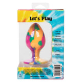Cheeky Large Tie Dye Butt Plug  Intimates Adult Boutique