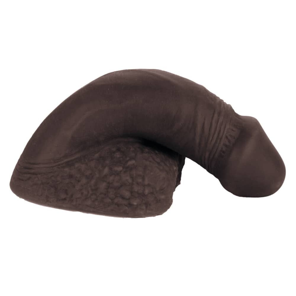 Packer Gear Black Packing Penis 4in Silicone Intimates Adult Boutique