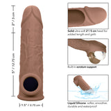 Performance Maxx Life-like Penis Extension 7" Brown - Sextoys for Men Intimates Adult Boutique