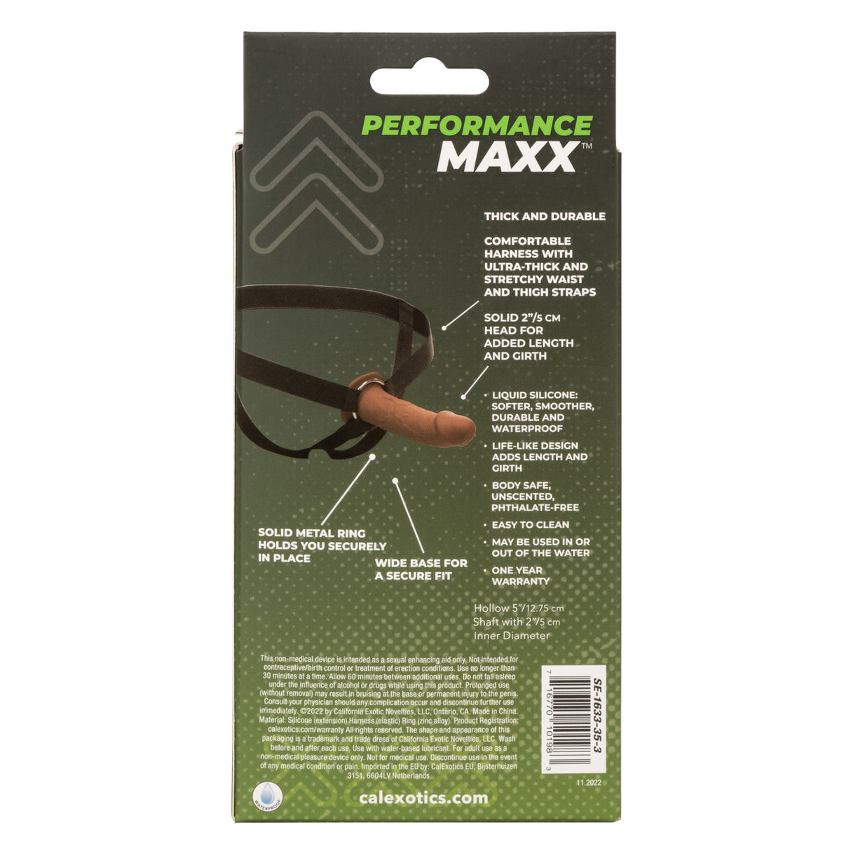 Brown Penis Extension with Harness for Men - Sextoys for Men Intimates Adult Boutique