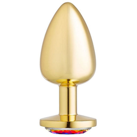 Gold Anal Plug Large - Cloud 9 Gems Intimates Adult Boutique