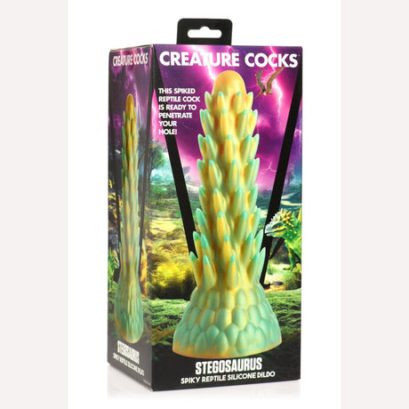 Stegosaurus Spiky Reptile Dildo: Explore the Creature Cocks  Intimates Adult Boutique