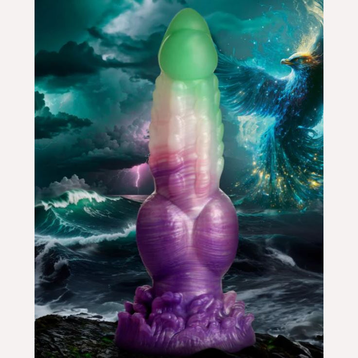 Silicone Dildo - Aqua Phoenix Creature Cocks Intimates Adult Boutique