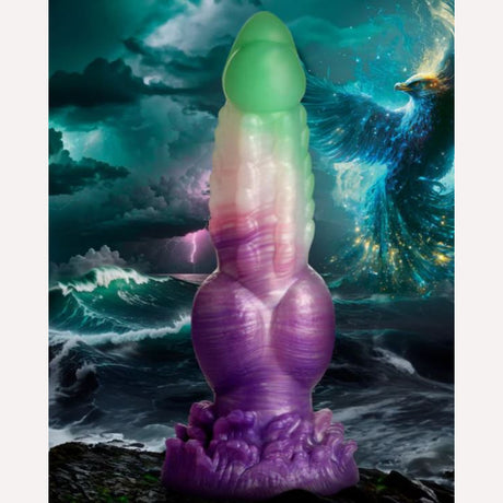 Silicone Dildo - Aqua Phoenix Creature Cocks Intimates Adult Boutique