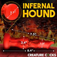 Creature Cocks Fire Hound - Dildos Intimates Adult Boutique