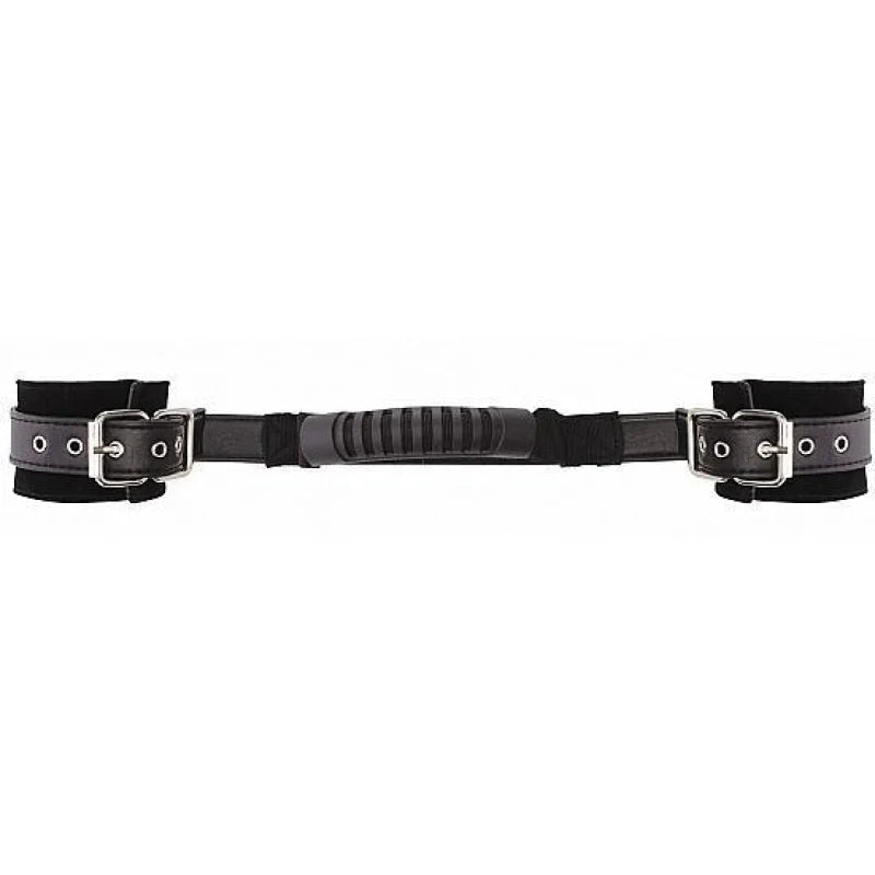 Adjustable Leather Handcuffs Black | Fetish Accessories Intimates Adult Boutique