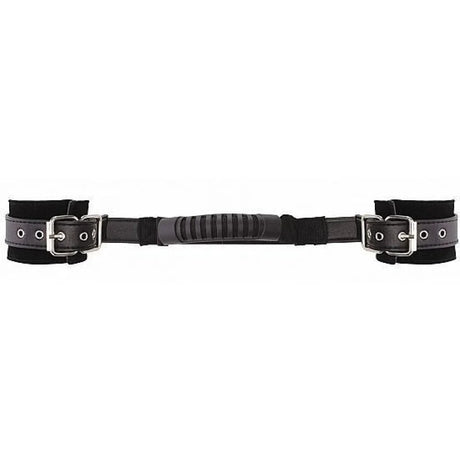 Adjustable Leather Handcuffs Black | Fetish Accessories Intimates Adult Boutique