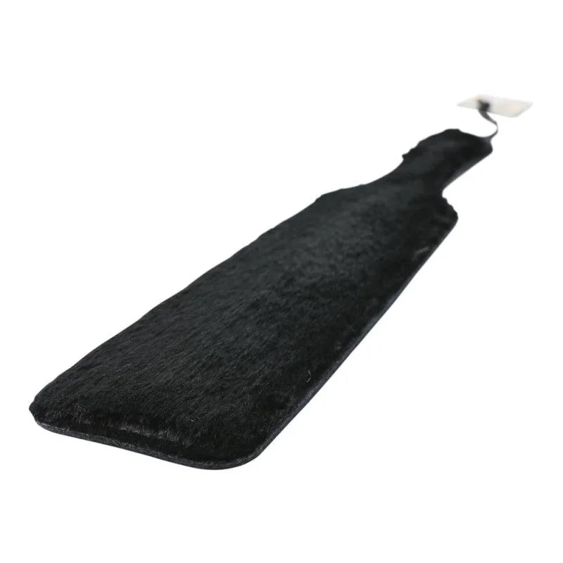 14.5in Paddle Black Fur - High-Quality Paddle for Intense Sensations Intimates Adult Boutique