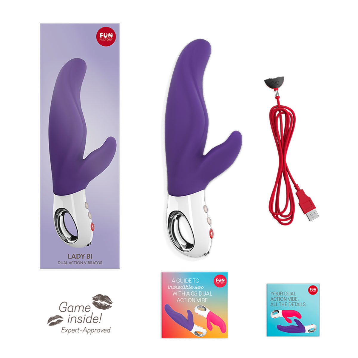 Fun Factory Lady Bi - Violet Intimates Adult Boutique