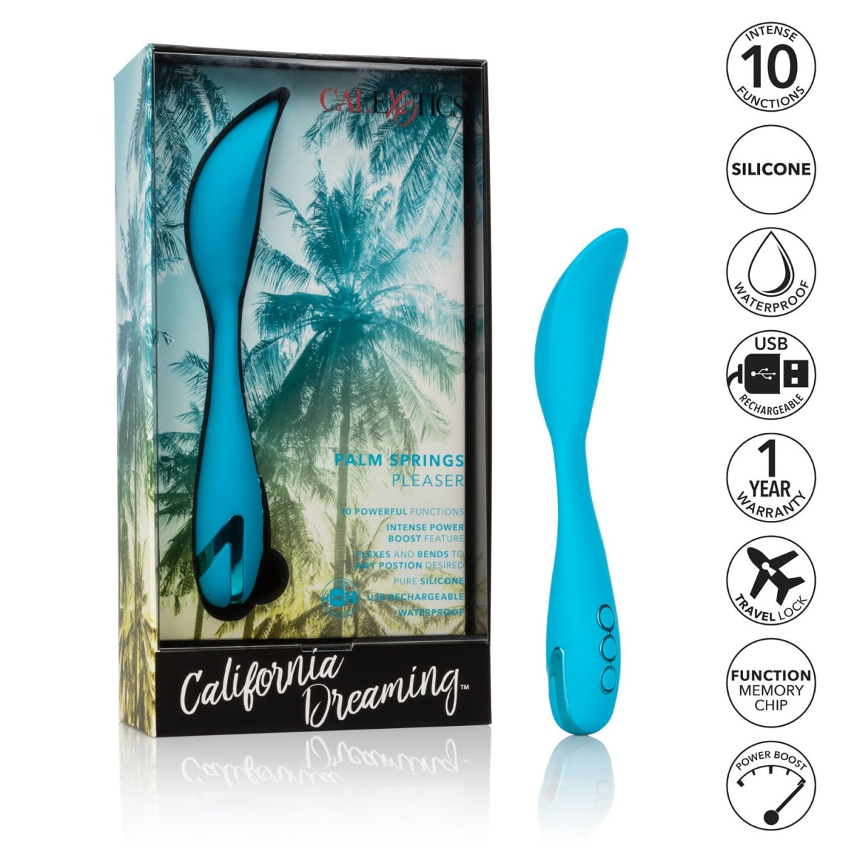 California Dreaming Palm Springs Pleaser  Intimates Adult Boutique