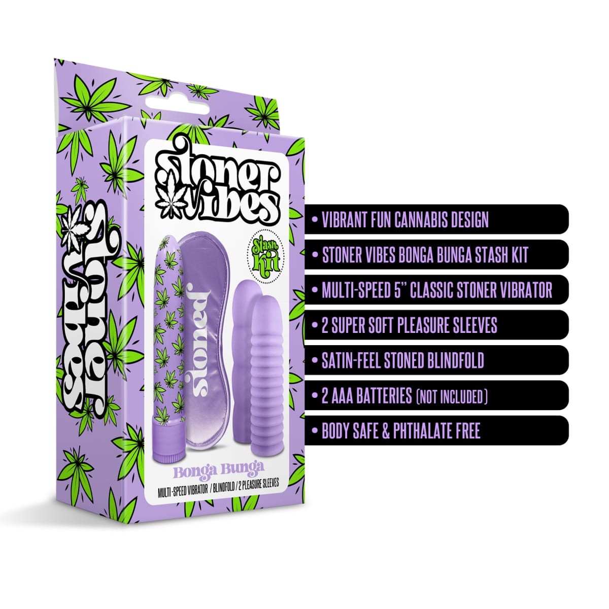 Stoner Vibes Stash Kit Bonga Bunga Intimates Adult Boutique