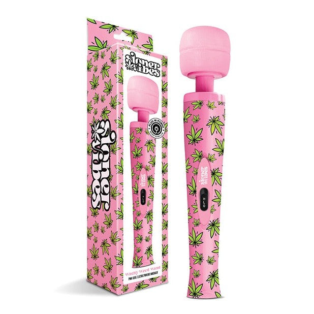 Stoner Vibes Wacky Weed Wand Pink Kush Intimates Adult Boutique