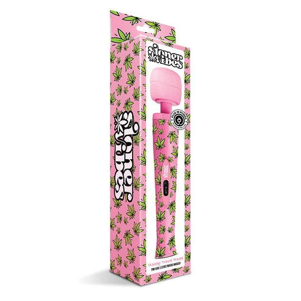 Stoner Vibes Wacky Weed Wand Pink Kush Intimates Adult Boutique
