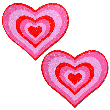 Pastease Heart Hearts Pink Intimates Adult Boutique