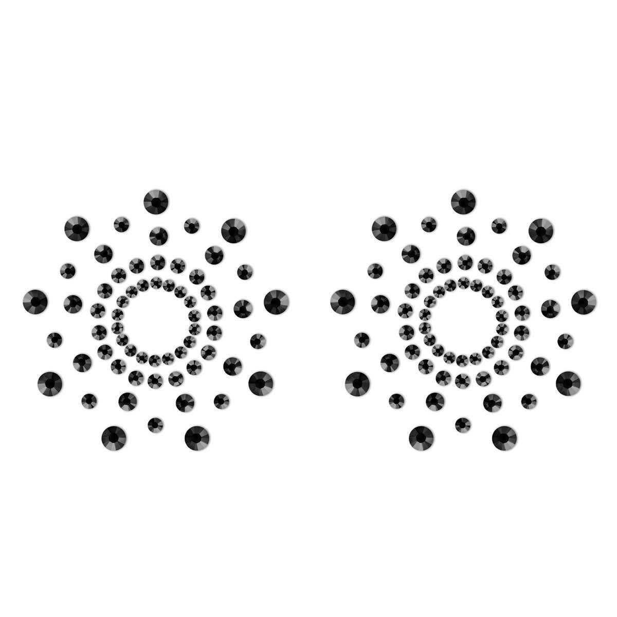 Bijoux Indiscrets Mimi Circles - Black - Lingerie Collection Intimates Adult Boutique
