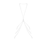 Bijoux Indiscrets Magnifique Collection 8 Body Chain - Silver Intimates Adult Boutique
