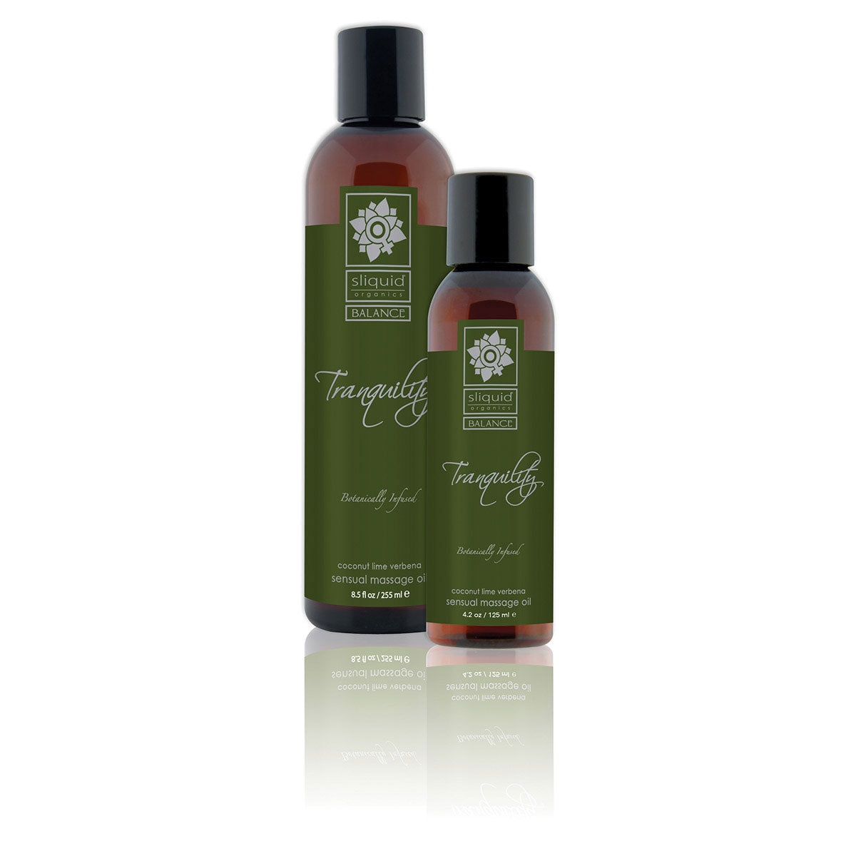 Sliquid Organics Massage Oil Tranquility 8.5oz Intimates Adult Boutique
