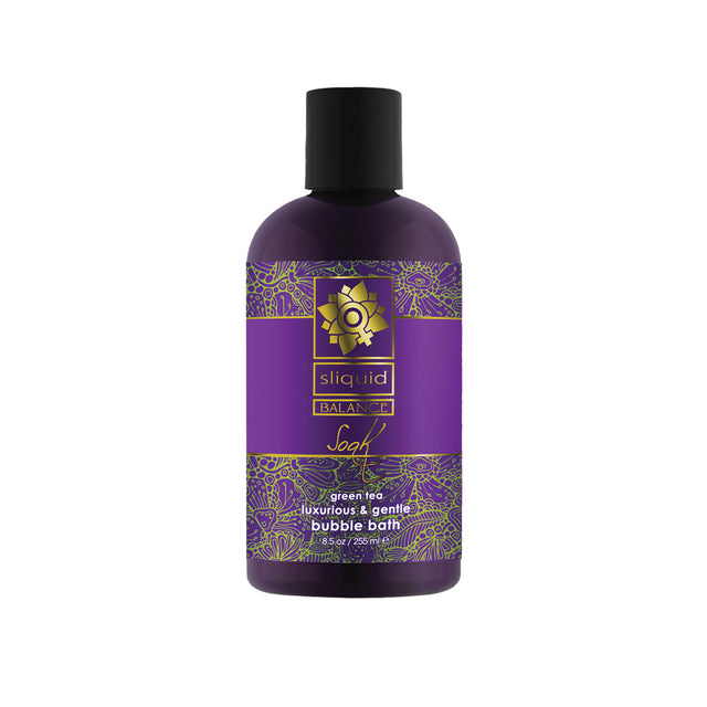 Sliquid Balance Soak Green Tea 8oz Intimates Adult Boutique