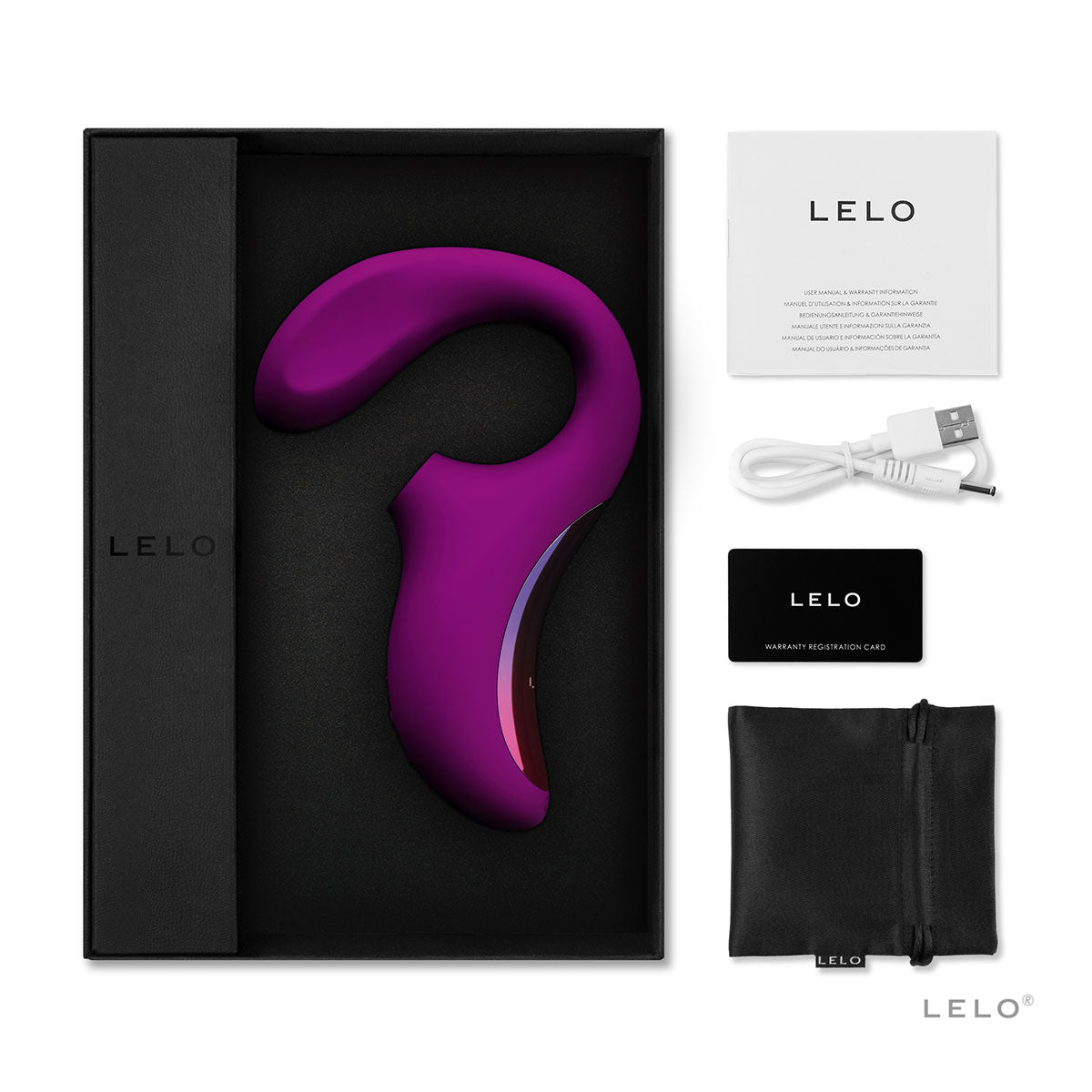 LELO Enigma - Deep Rose Intimates Adult Boutique