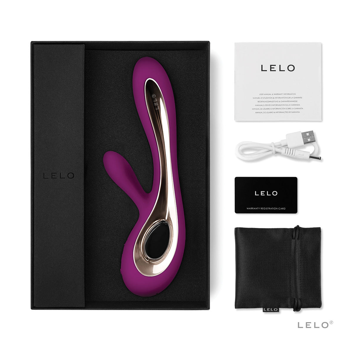 LELO Soraya 2 - Deep Rose Intimates Adult Boutique
