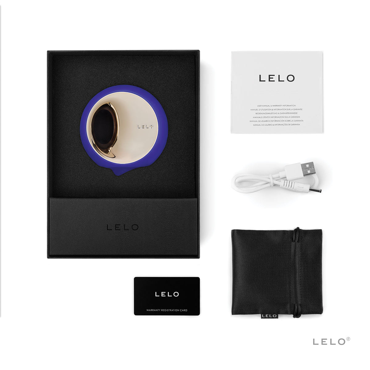 LELO Ora 3  - Midnight Blue Intimates Adult Boutique