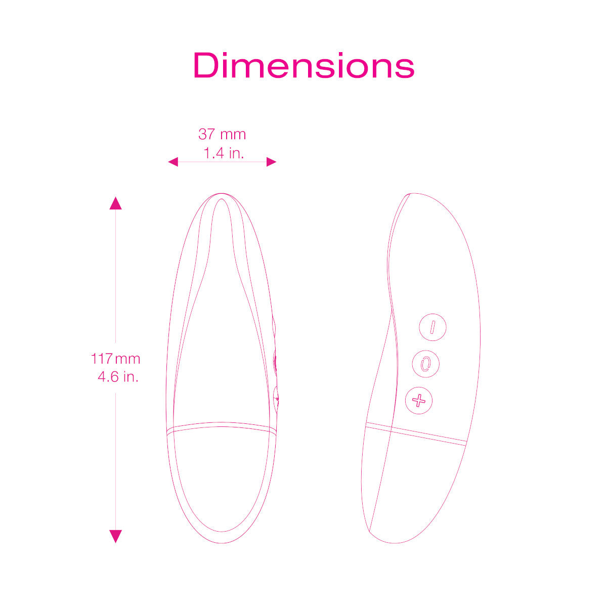 Intimina KIRI Massager Pink Intimates Adult Boutique