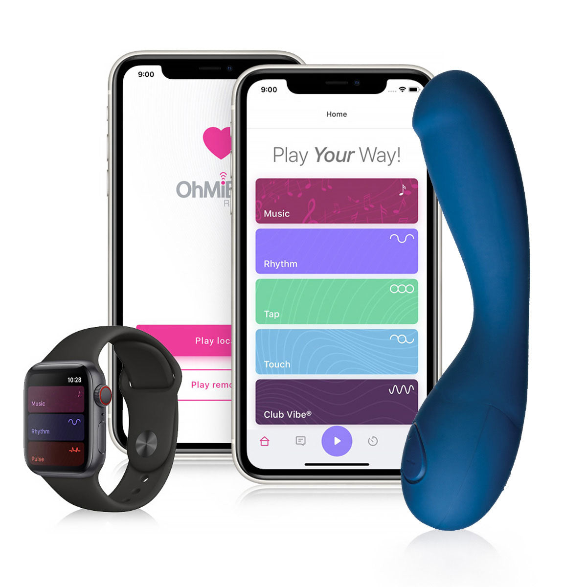 OhMiBod NEX2 BlueMotion Vibe (2nd Generation) Intimates Adult Boutique