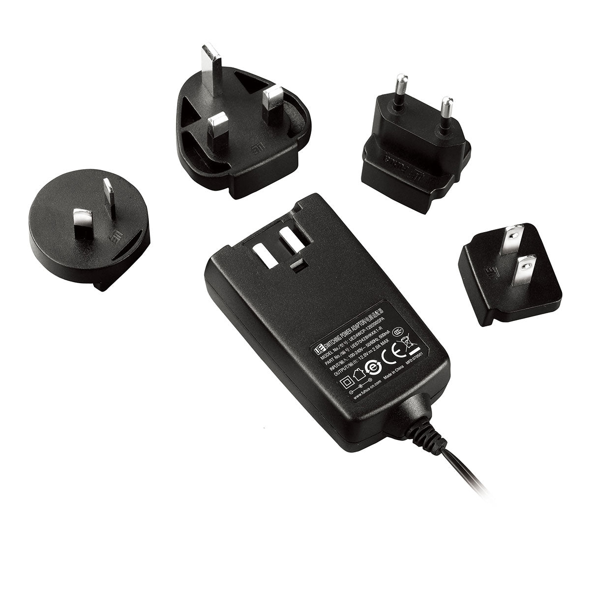 LELO Universal Charger Set (Type A, C, G, & I Plug Adapters) Intimates Adult Boutique