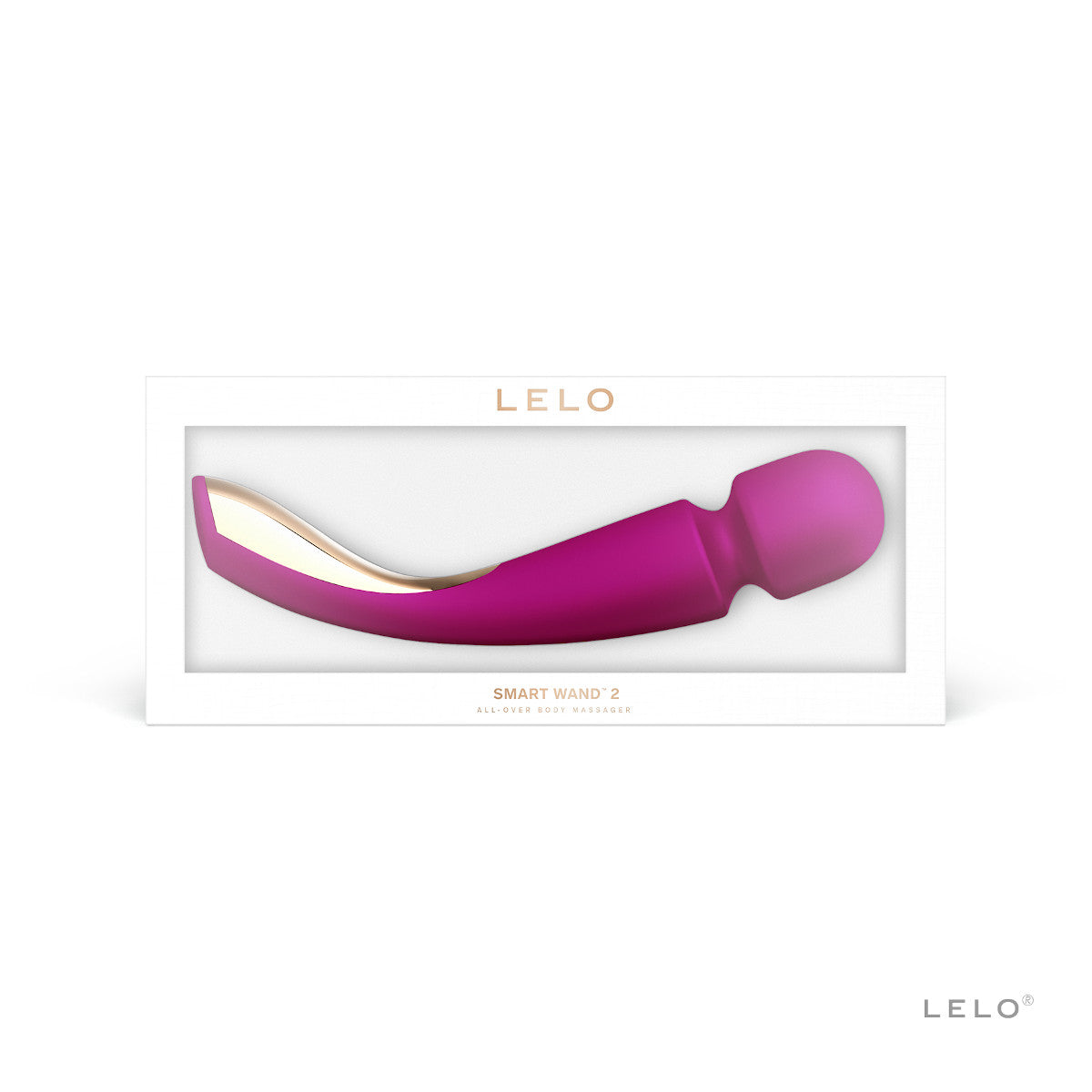 LELO Smart Wand 2 Large - Deep Rose Intimates Adult Boutique