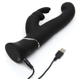 Happy Rabbit G-Spot Black Stroker Rabbit Vibe Intimates Adult Boutique