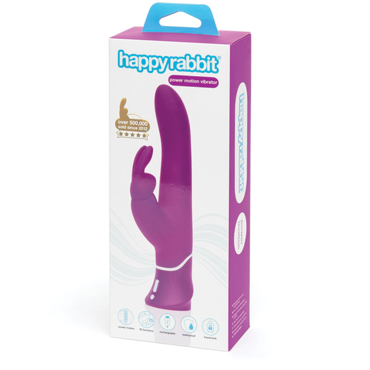 Happy Rabbit Curve Purple Power Motion Rabbit Vibe Intimates Adult Boutique