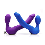 Tantus Strapless Slim - Blue Intimates Adult Boutique