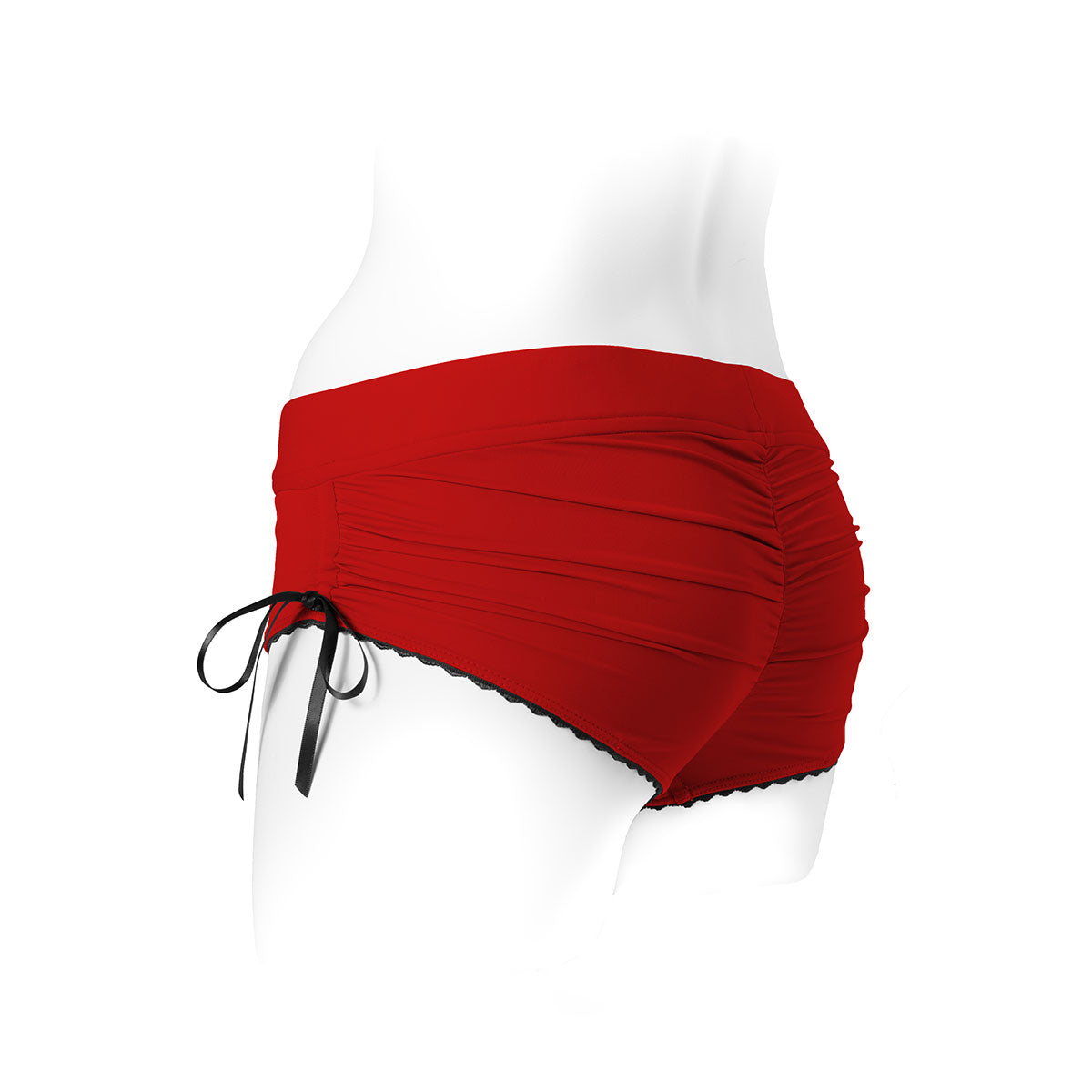 SpareParts Sasha Harness Red-Black Nylon - Small Intimates Adult Boutique