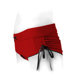 SpareParts Sasha Harness Red-Black Nylon - 3X Intimates Adult Boutique