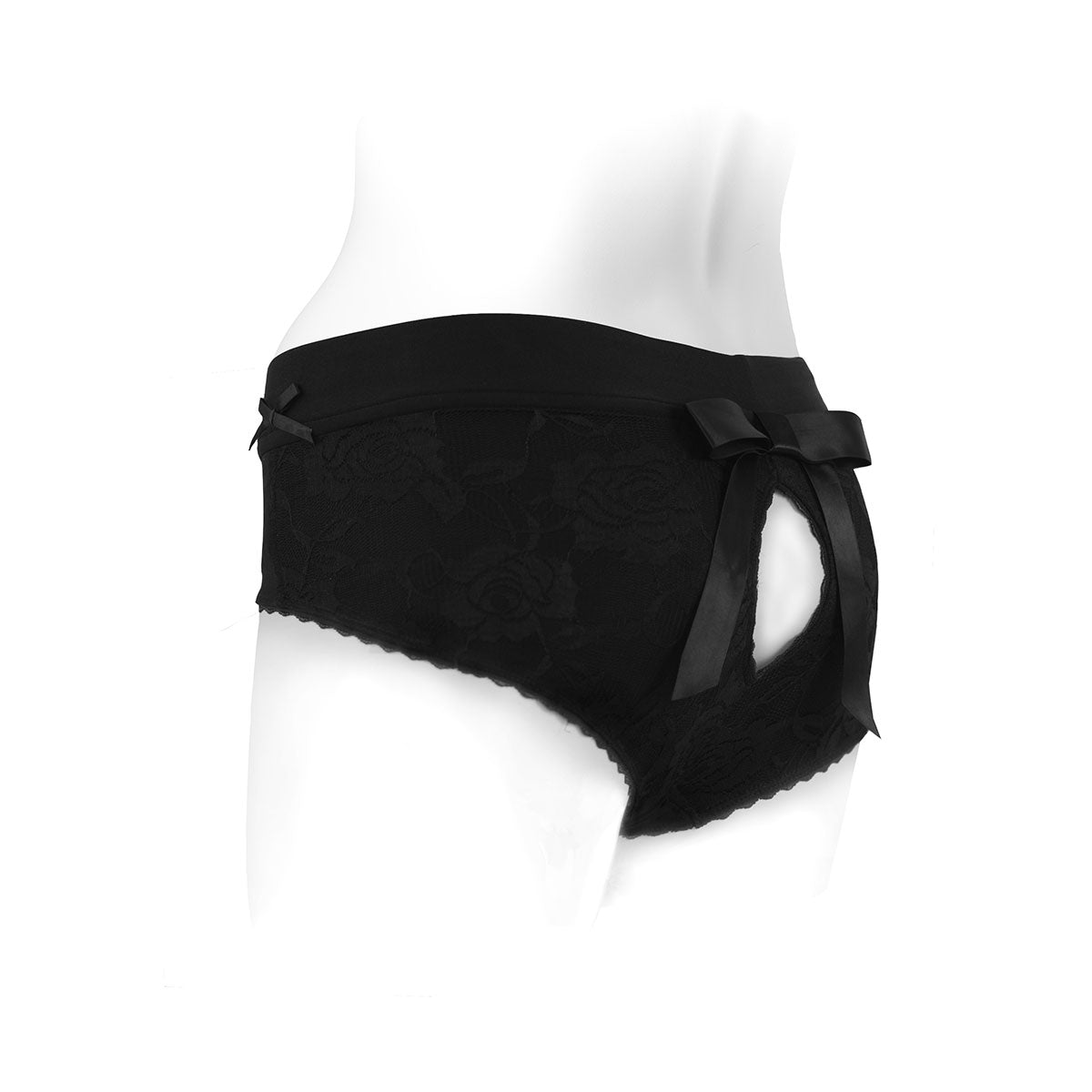 SpareParts Bella Harness Black-Black Nylon - Large Intimates Adult Boutique