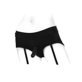SpareParts Bella Harness Black-Black Nylon - XL Intimates Adult Boutique