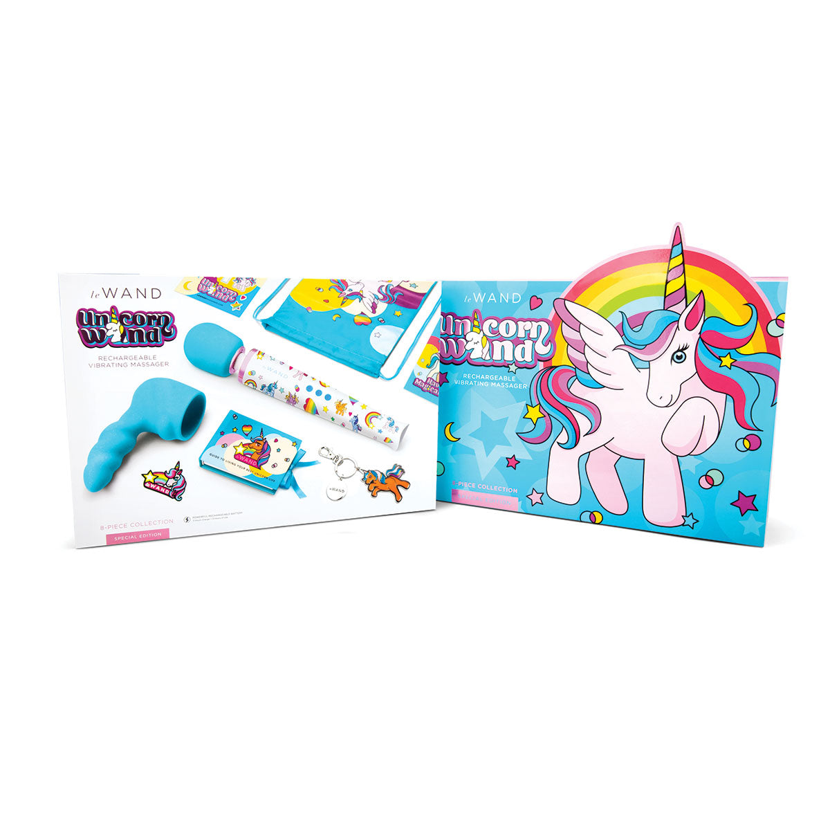 Le Wand Limited Edition Unicorn Massager Set Intimates Adult Boutique