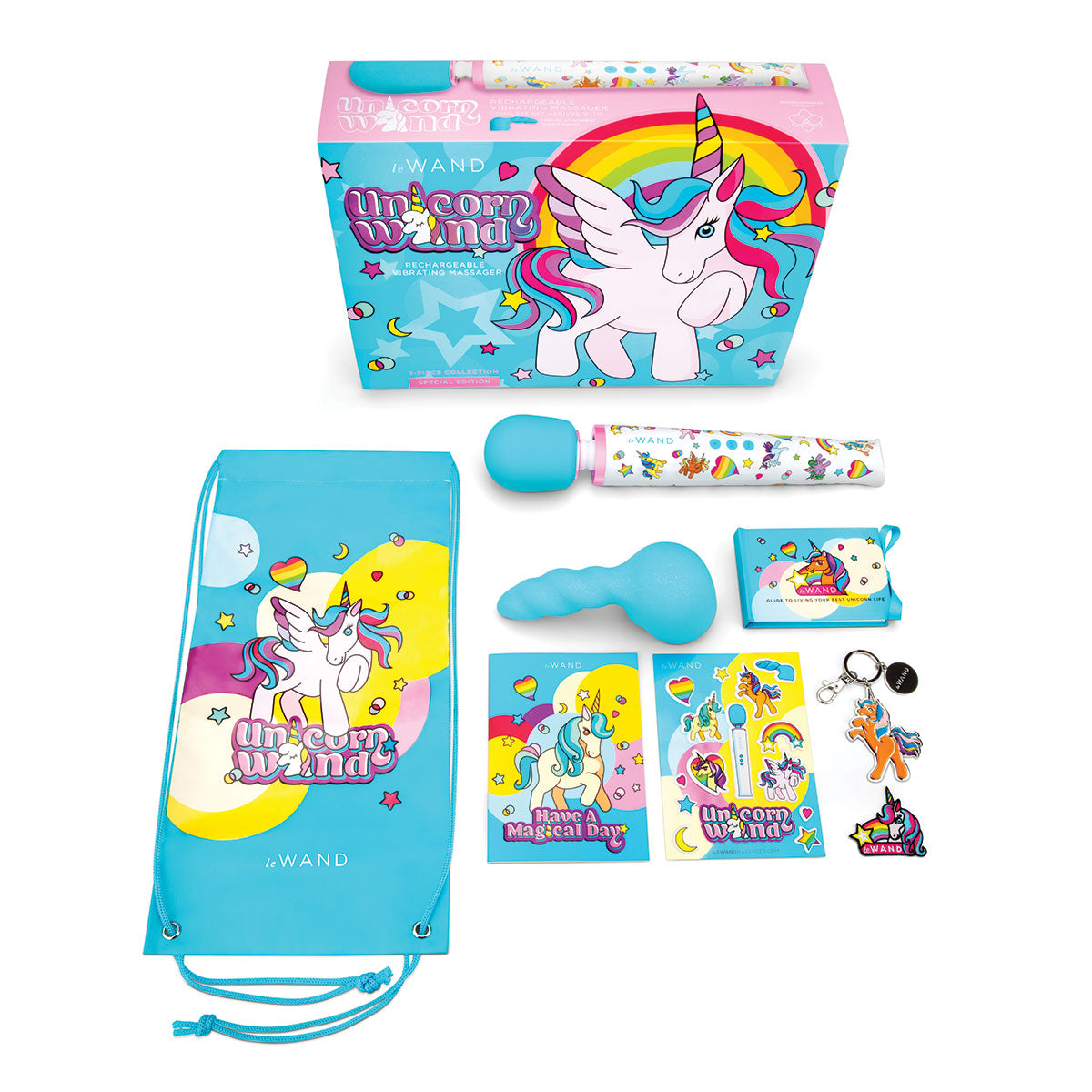 Le Wand Limited Edition Unicorn Massager Set Intimates Adult Boutique