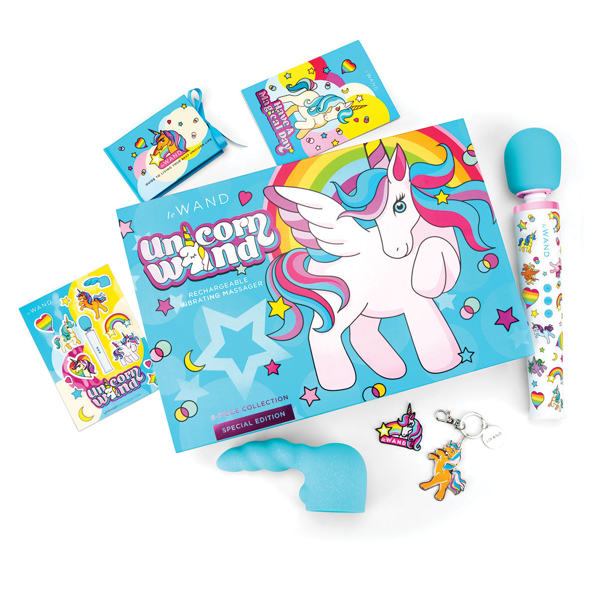 Le Wand Limited Edition Unicorn Massager Set Intimates Adult Boutique