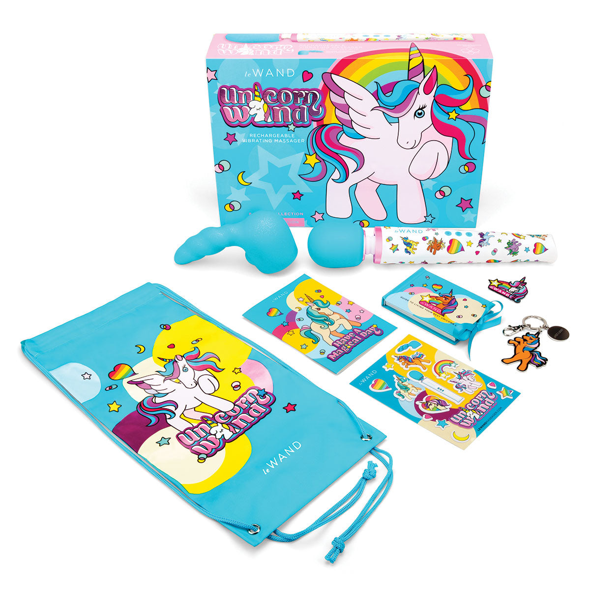Le Wand Limited Edition Unicorn Massager Set Intimates Adult Boutique