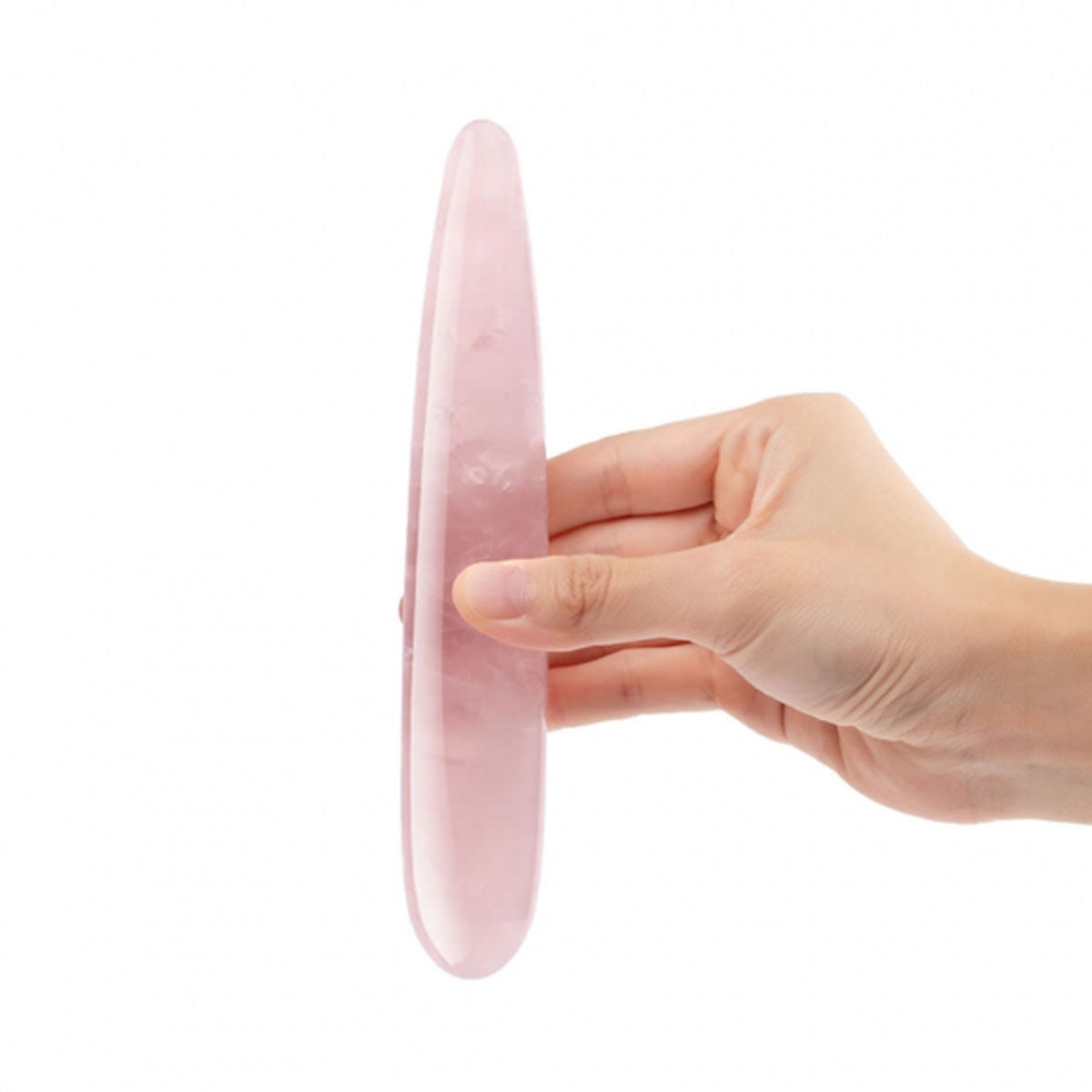 Le Wand Crystal Slim Wand - Rose Quartz Intimates Adult Boutique