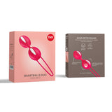 Fun Factory Smartballs Duo - White-India Red Intimates Adult Boutique