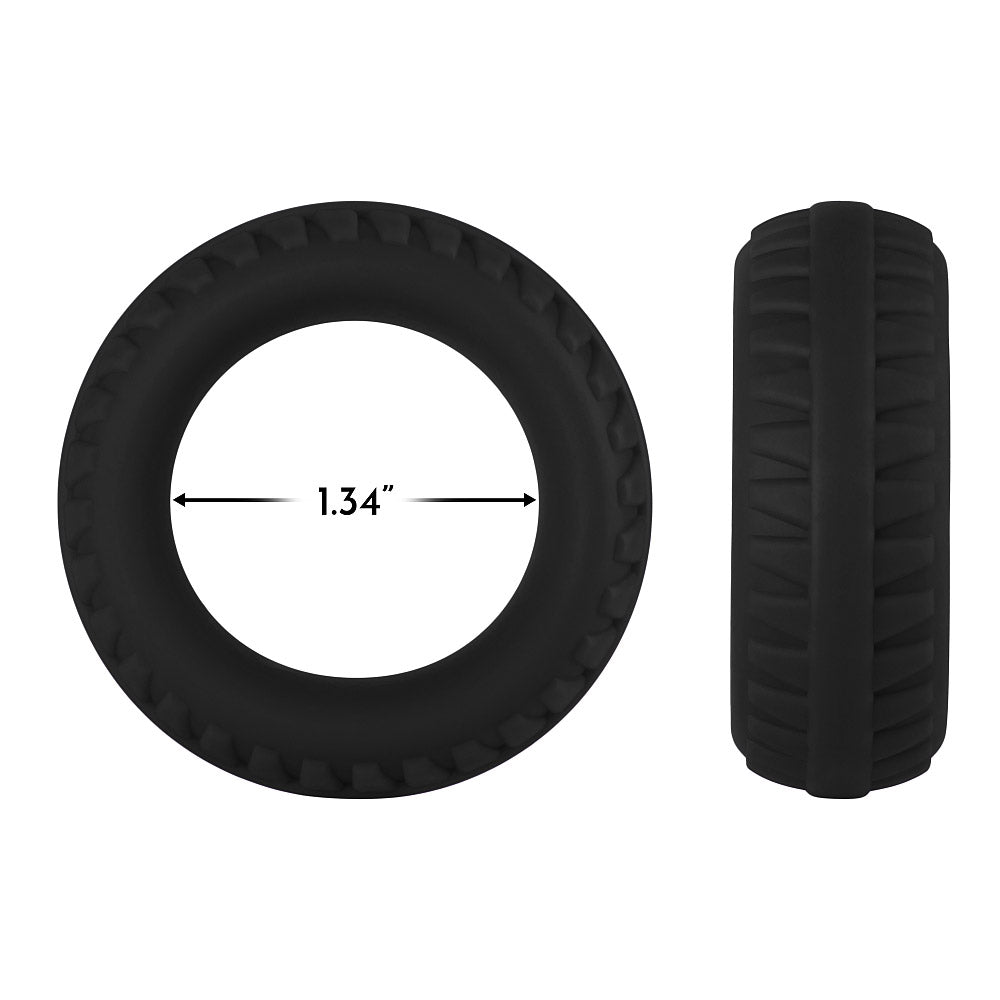 FORTO F-12 C-Ring 35mm Black Intimates Adult Boutique