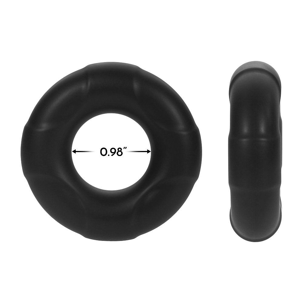 FORTO F-33 C-Ring 25mm Black Large Intimates Adult Boutique