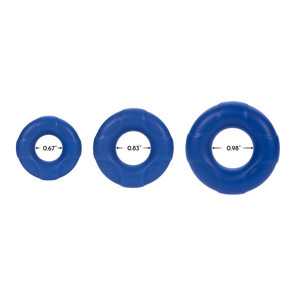 FORTO F-33 C-Ring 17mm Blue Small Intimates Adult Boutique